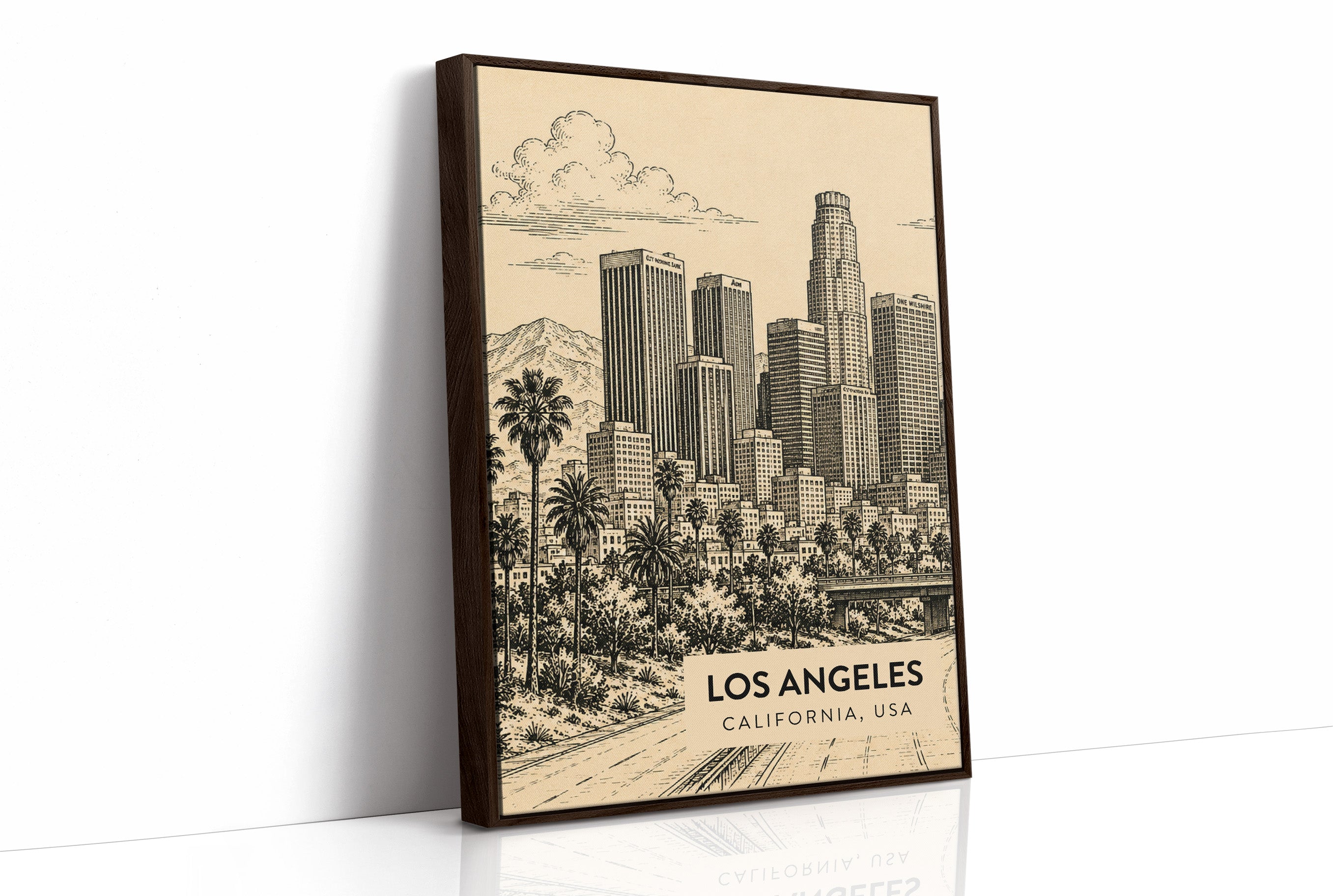 Palms Against the Skyline