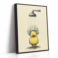 Duckling's Shower Cap Situation