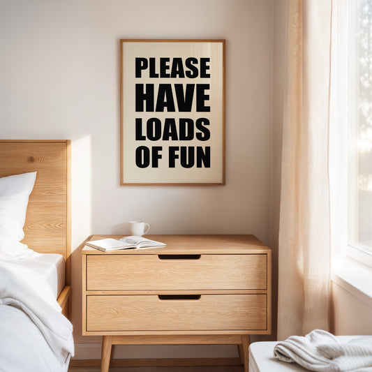 Bold Letters Make Polite Demands