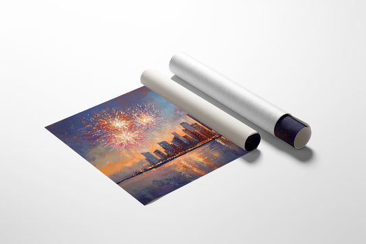 Manhattan's Fireworks Paint Summer Dreams