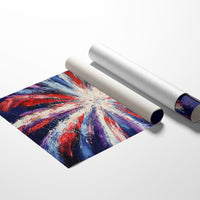 Starburst Symphony In Patriot Colors