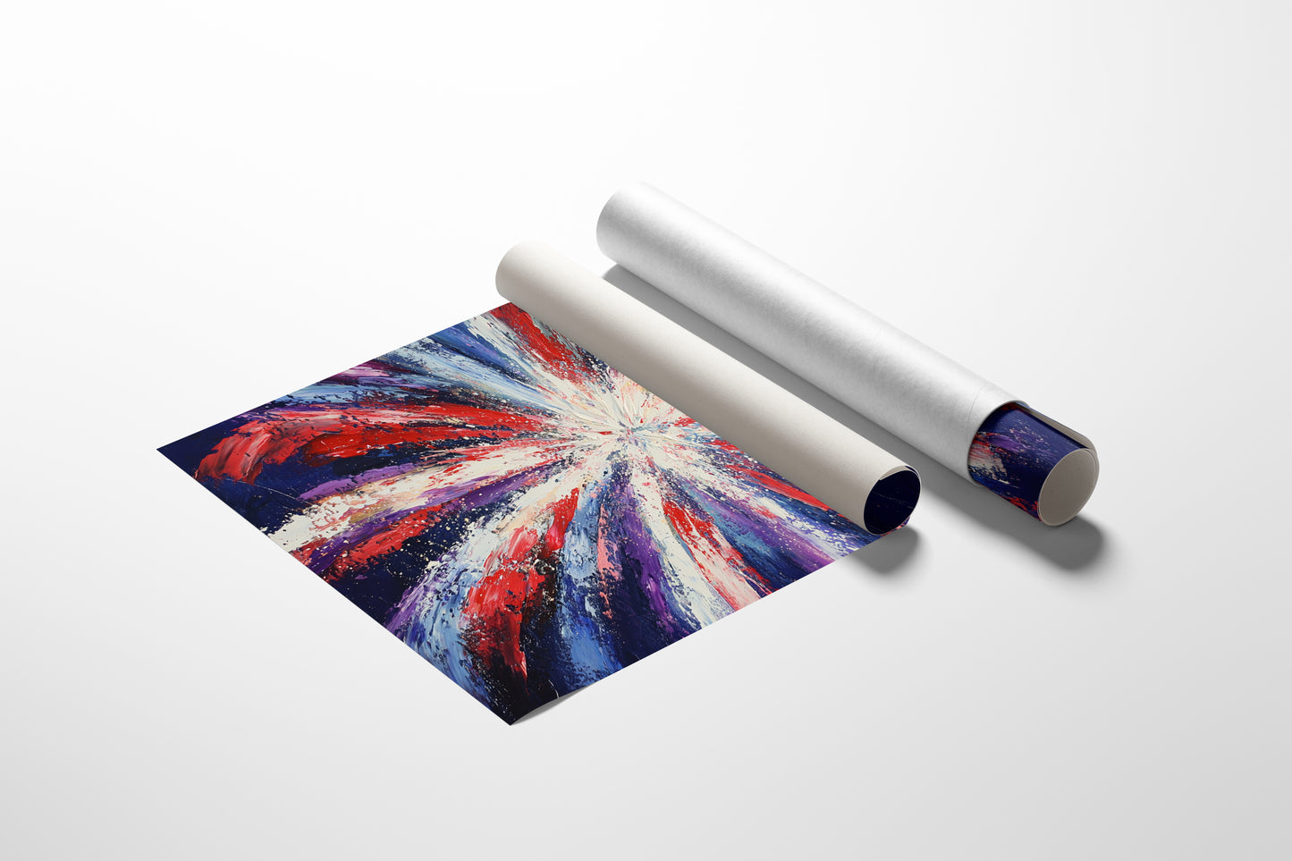 Starburst Symphony In Patriot Colors