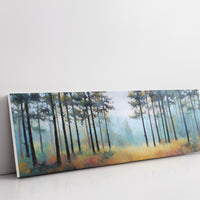 Morning Haze Through the Pines