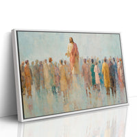 Gathered Among Soft Pastels