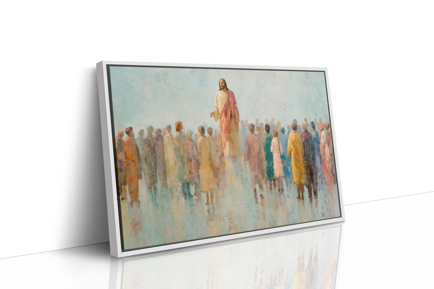 Gathered Among Soft Pastels