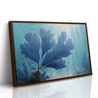 Blue Coral Dances With Light