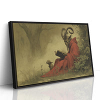 Ancient Lore Between Library Shelves