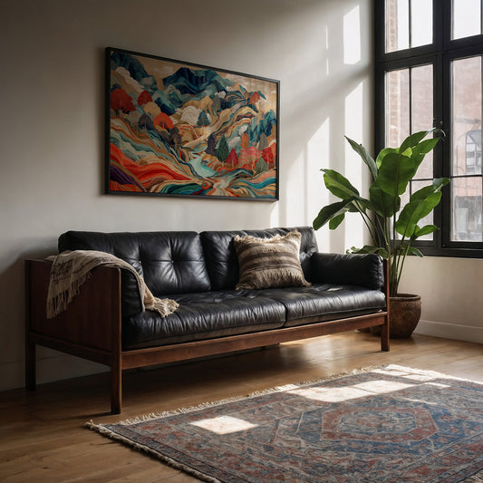 Mountain Rivers Paint Their Stories