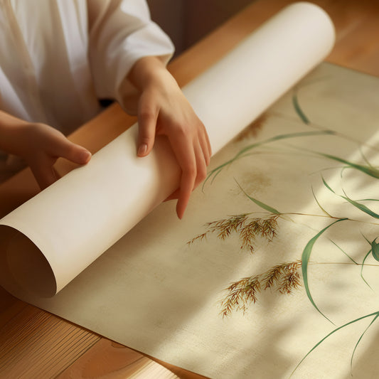 Tall Grasses Dance In Autumn Light