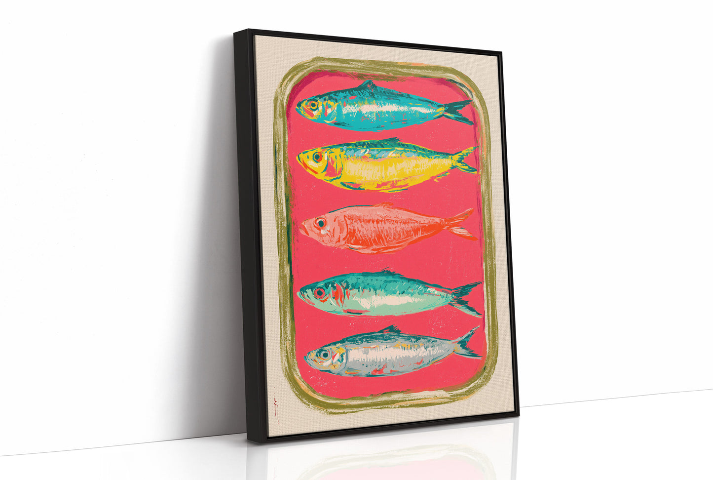 Pop Art Sardine Tin