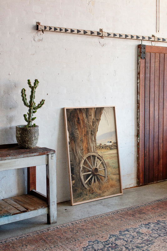 Tales Carved Into Weathered Grain