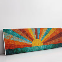 Sunburst Over Turquoise Waters