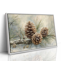 Winter Pinecones Share Gentle Stories