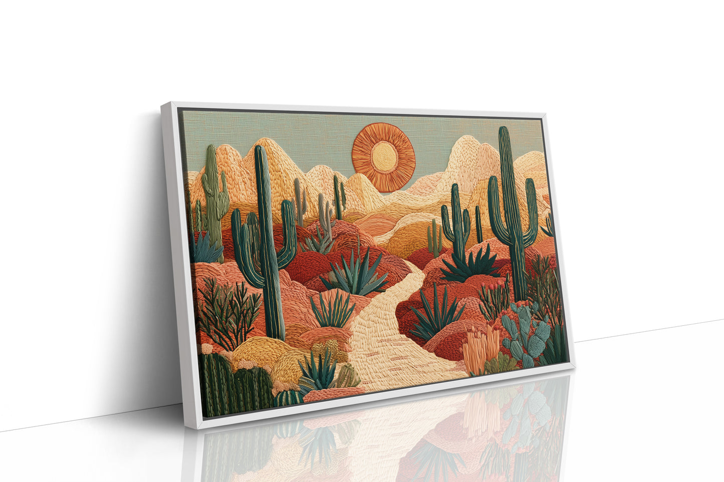 Sundown on the Desert Path