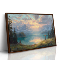 Tranquil Waters Reflect Heaven's Glow