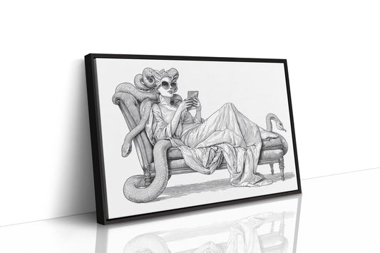 Modern Medusa's Digital Repose