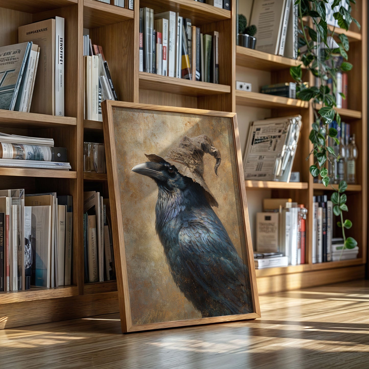 The Crow's Curious Attire
