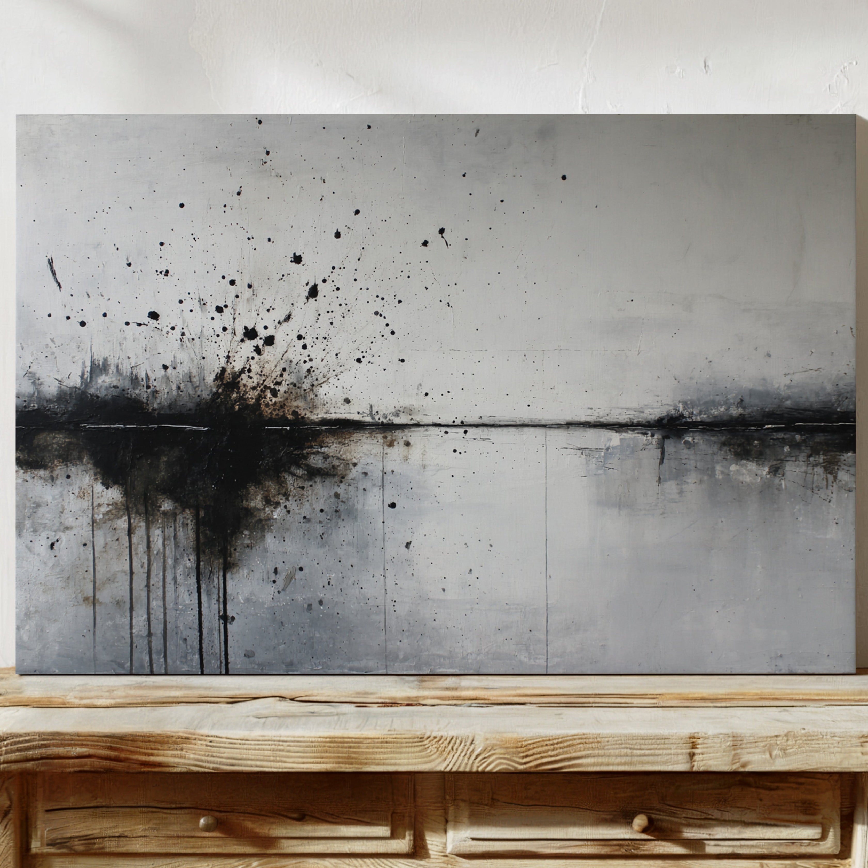 Flecks of Time on Canvas