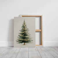 Evergreen Lights Dance Through Winter