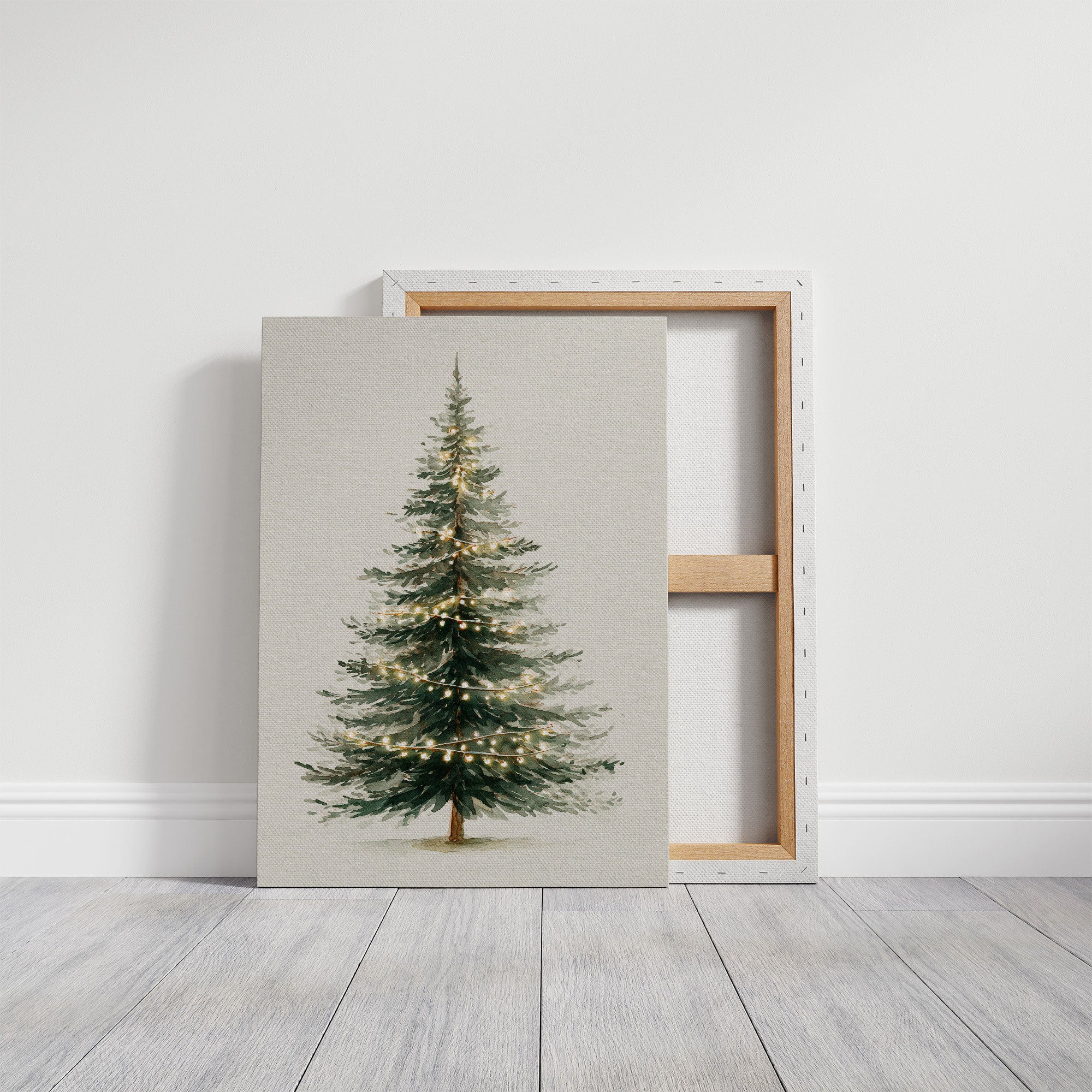 Evergreen Lights Dance Through Winter