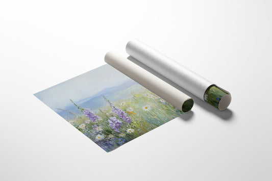 Mountain Meadow Sings Purple Tales