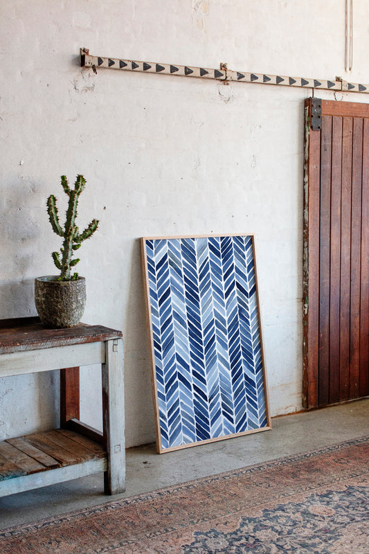 Waves of Artisan Blue