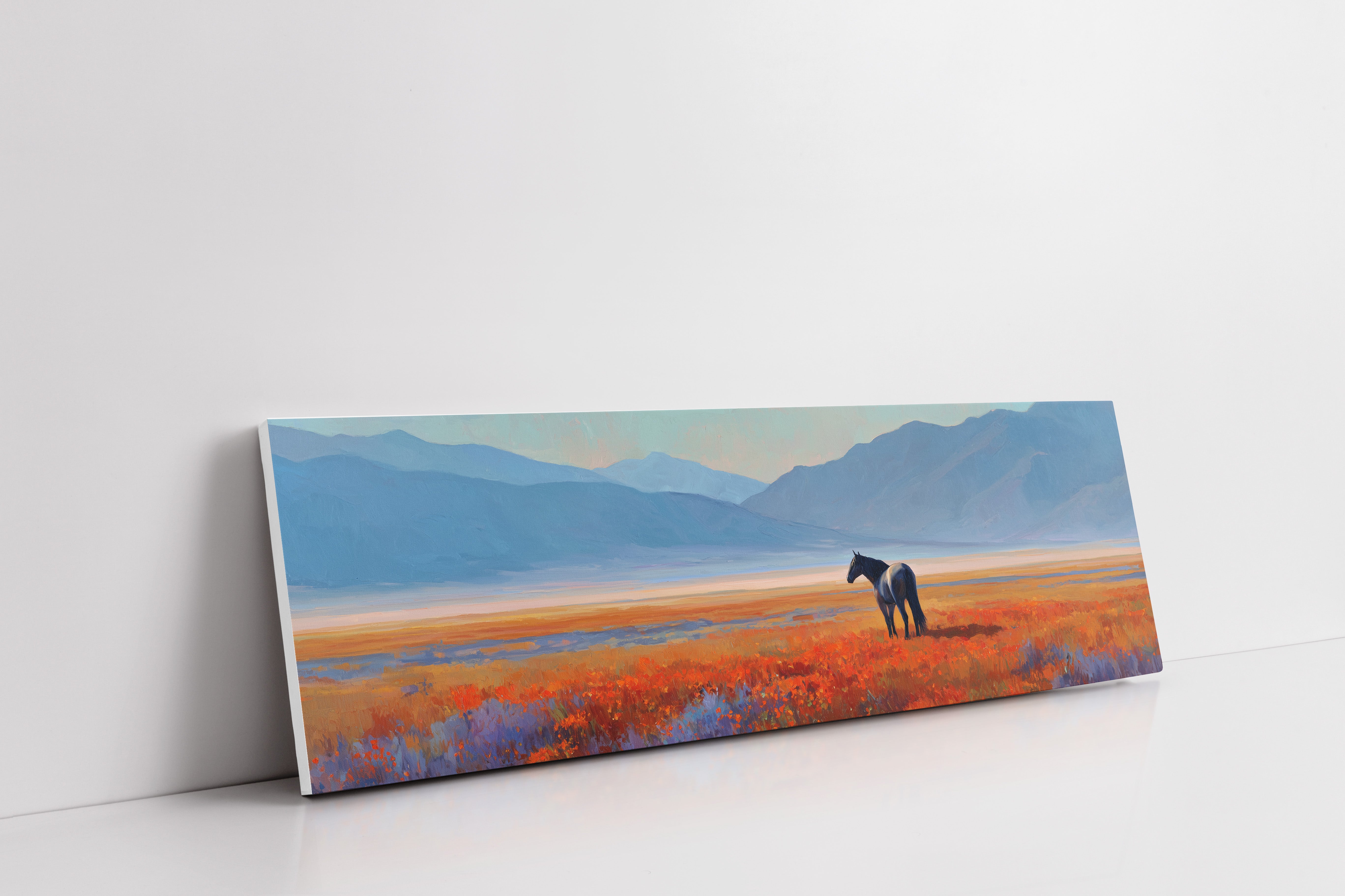 Horse Standing in the Painted Valley