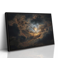 Celestial Harbor Among Storm Clouds