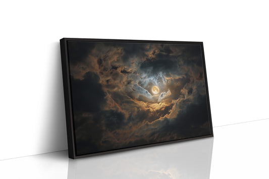 Celestial Harbor Among Storm Clouds