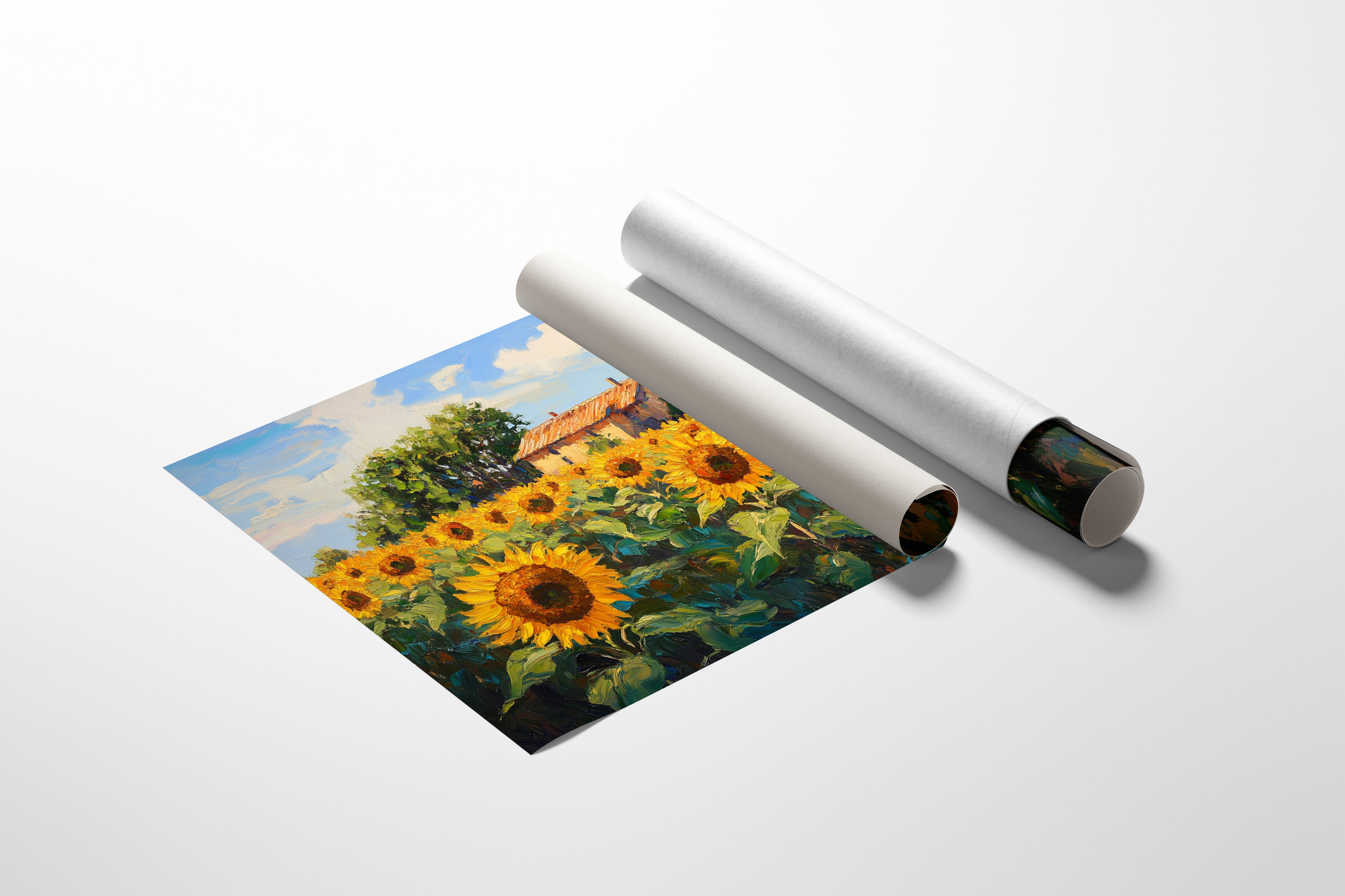 Summer Blooms Near Rustic Home