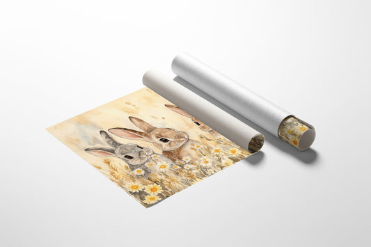 Cottontails Share Summer Daisy Tales