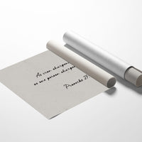 Iron Sharpens Iron Scripture Print