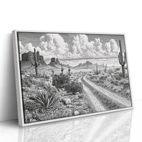 Where the Desert Road Wanders