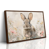 Curious Companion Among Meadow Blooms