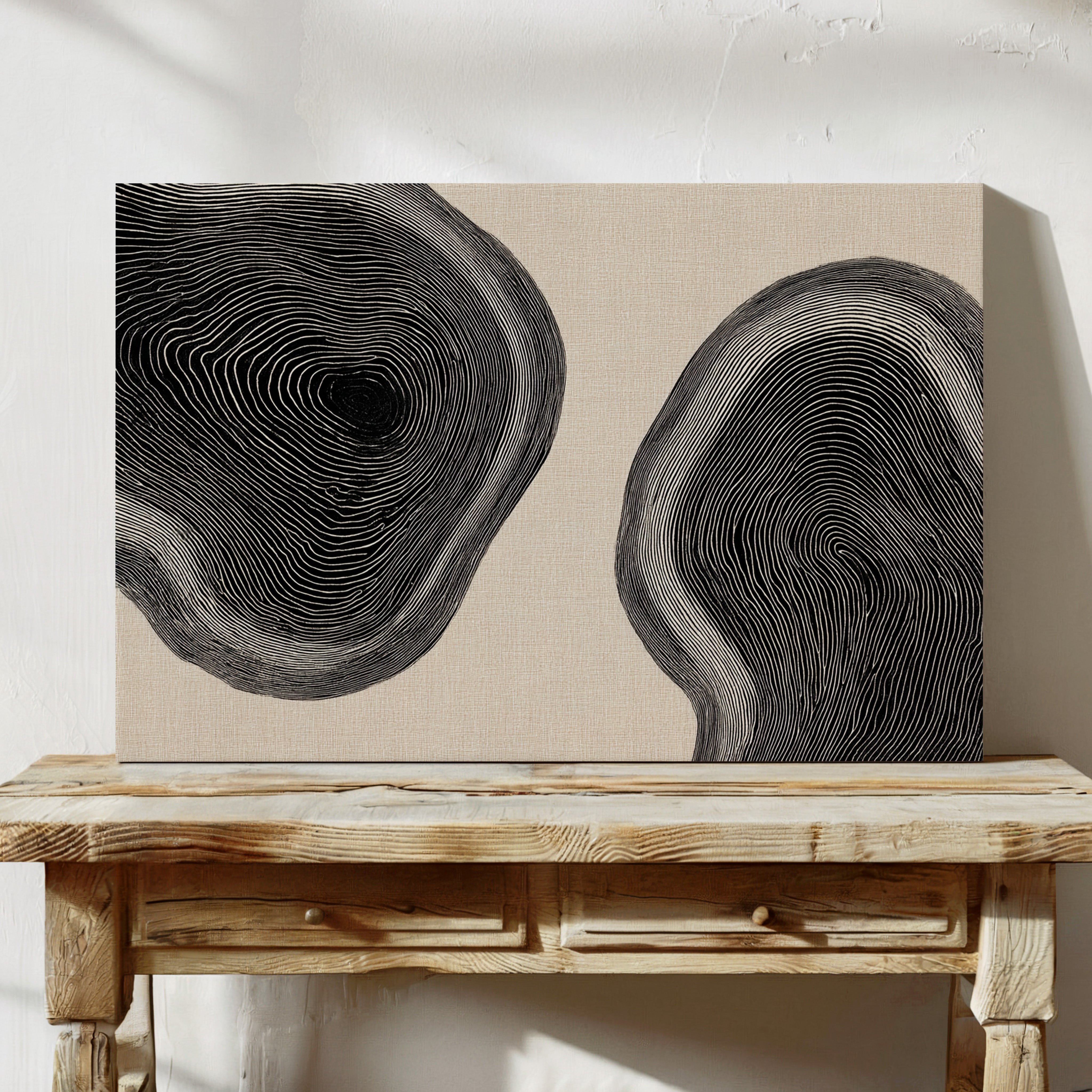 Contours of Nature's Embrace