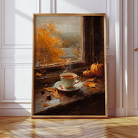 Autumn Sips and Golden Leaves