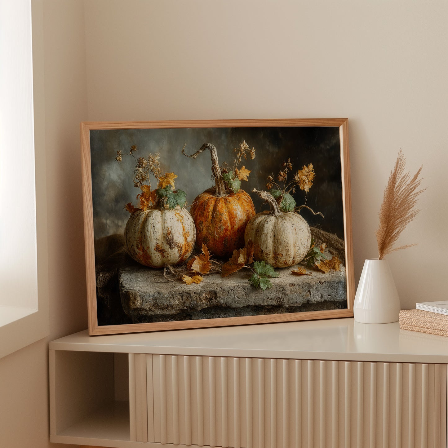 Harvested Moments on Weathered Stone