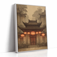 Lanterns at the Temple Gate