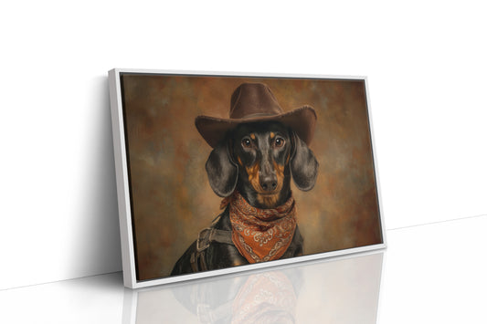 Dachshund Desperado Claims The West