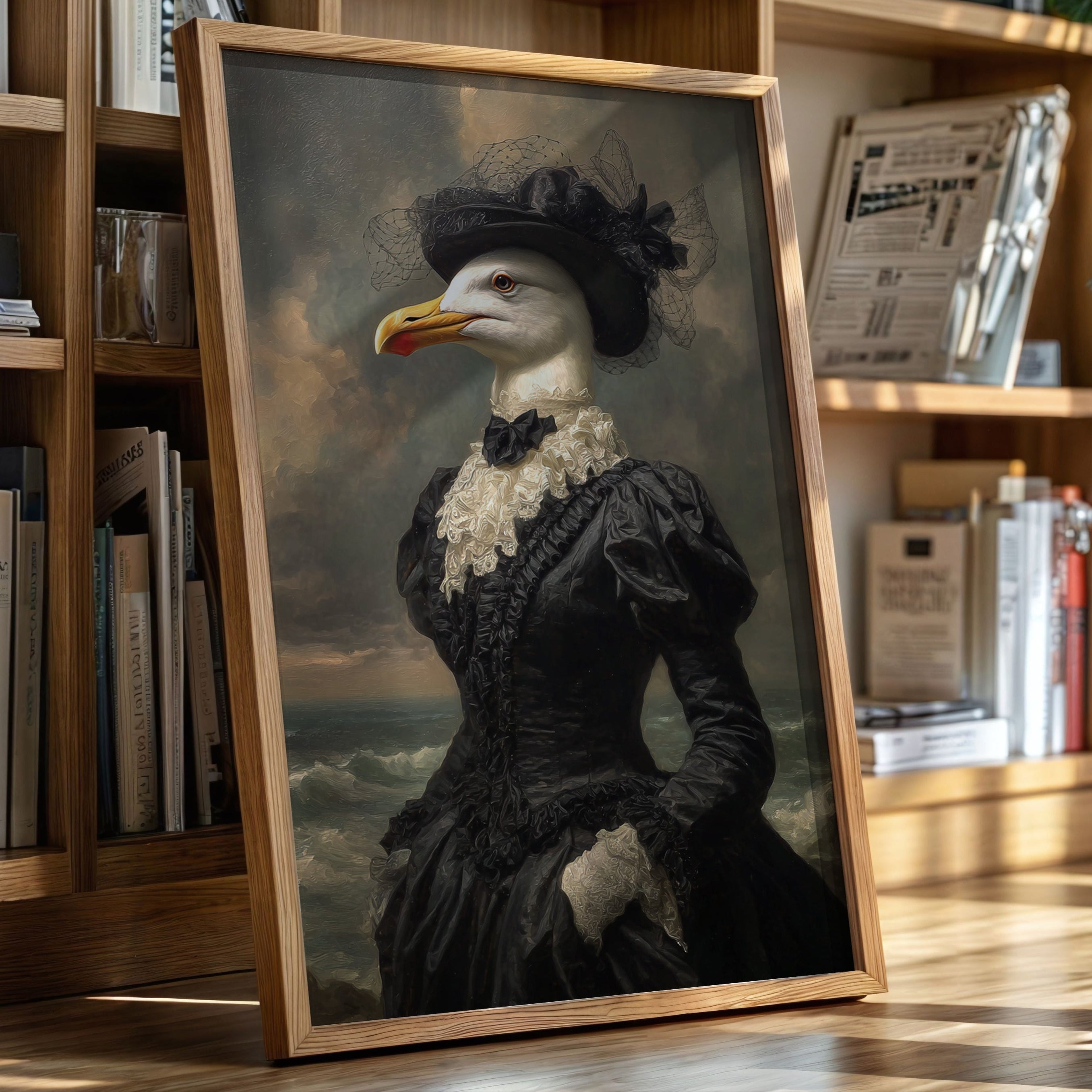 Elegance of the Ocean's Muse