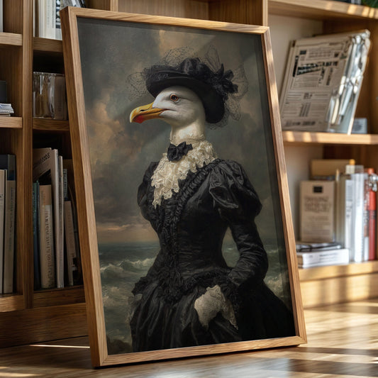 Elegance of the Ocean's Muse