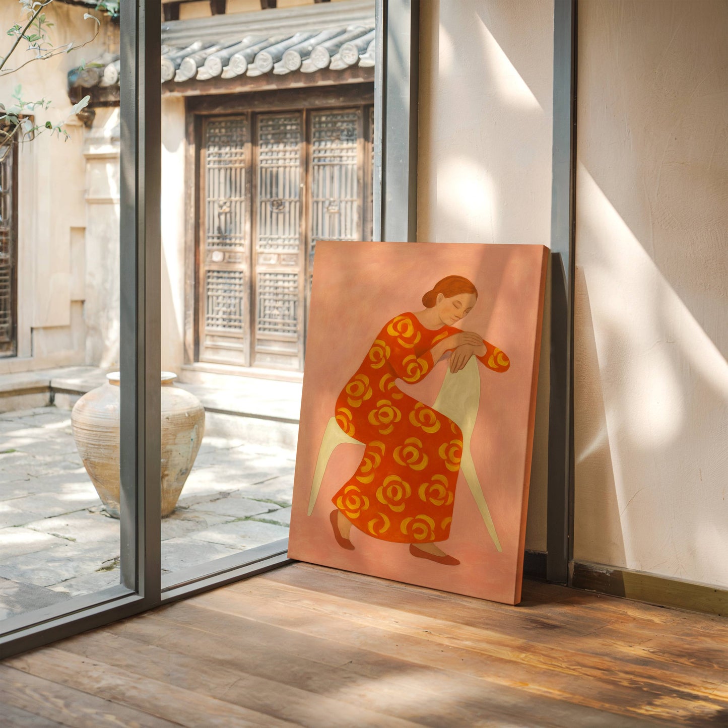 Marigold Dress On Sunday Afternoon