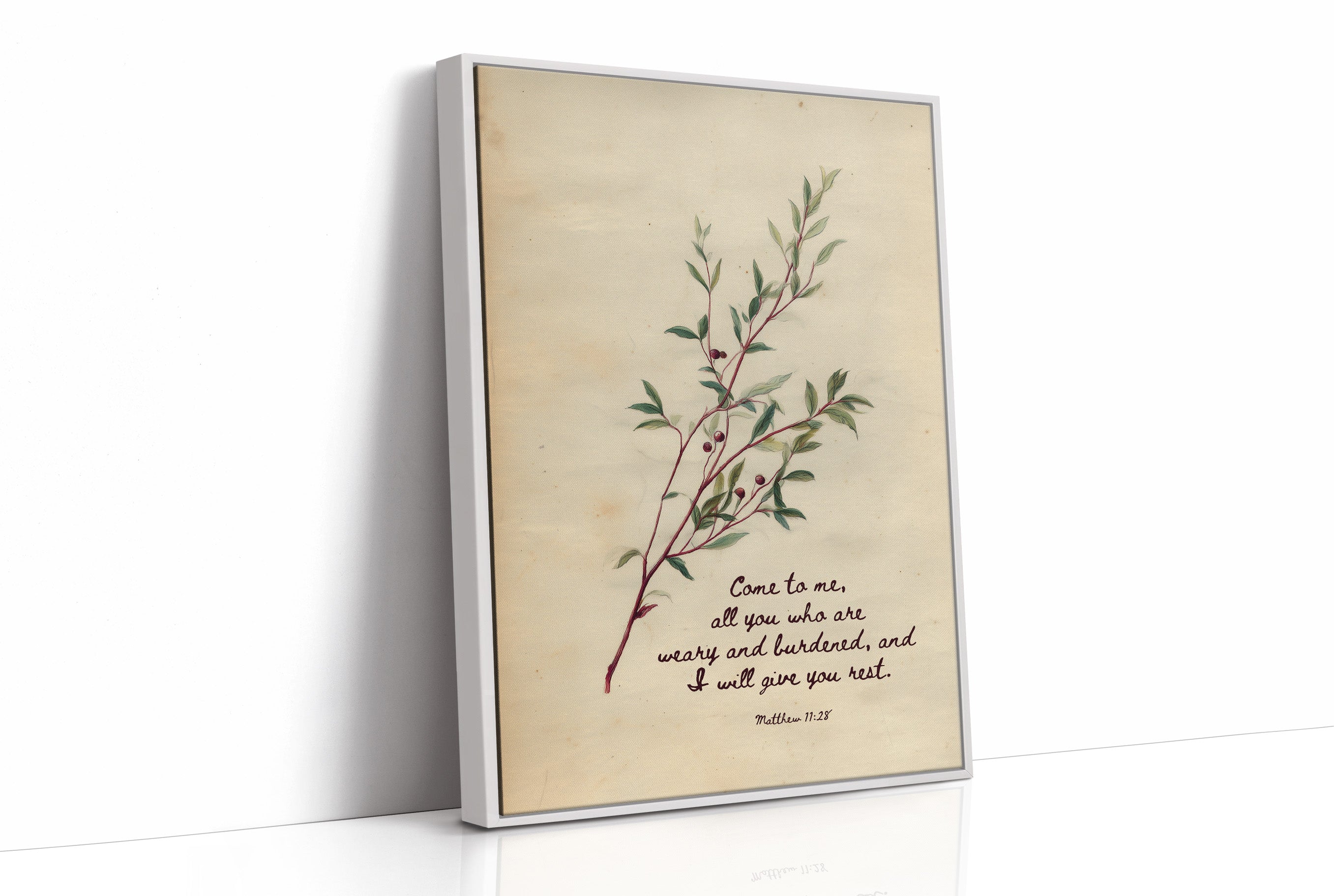 Olive Branch Upon Sacred Words