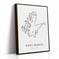 Fort Worth, Outlined