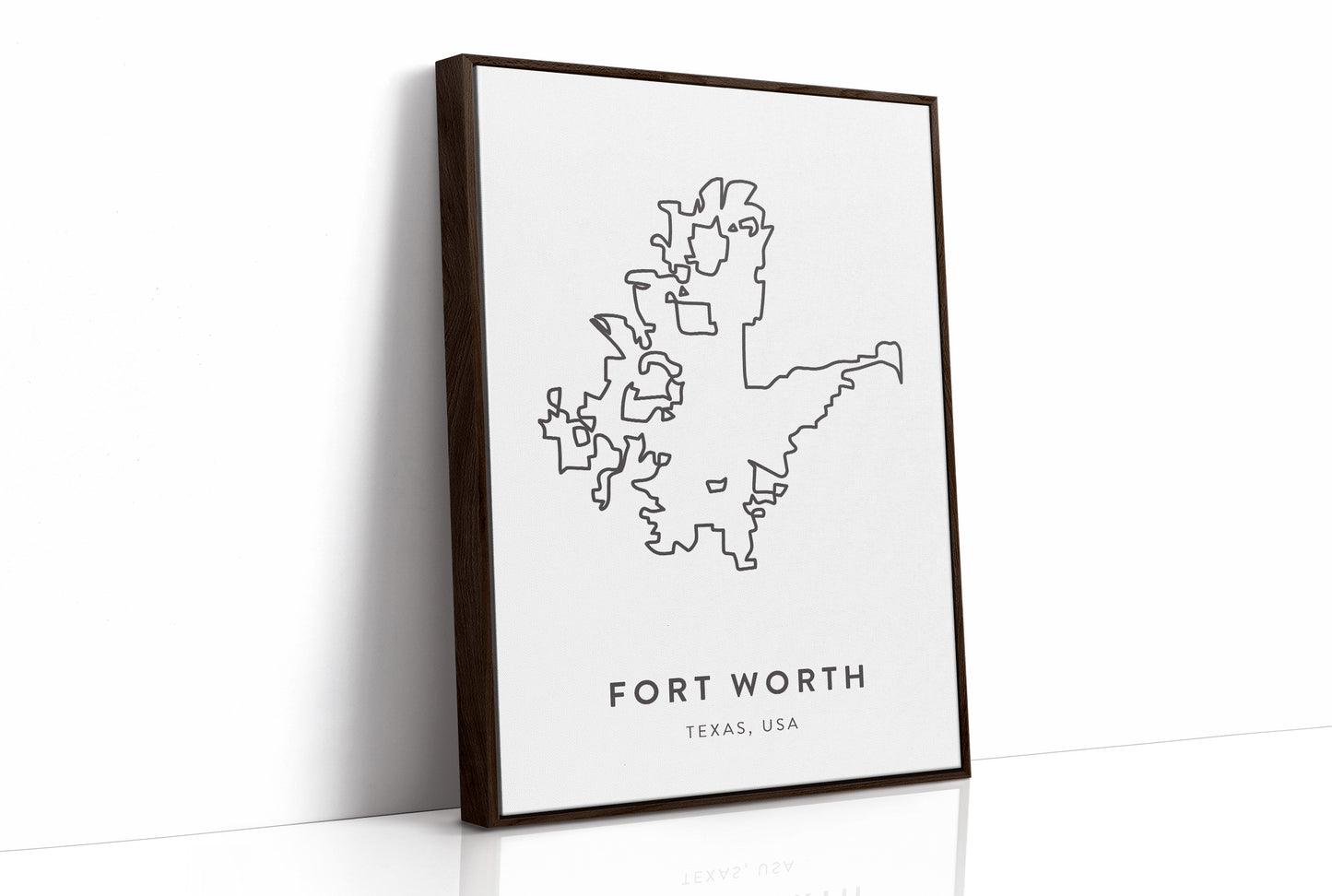 Fort Worth, Outlined