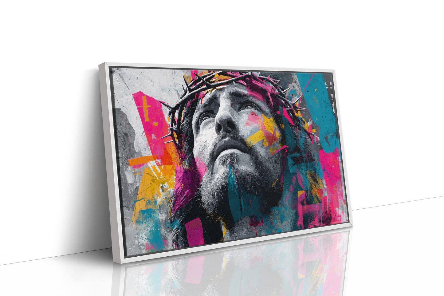 Faith Painted In Neon Prayer