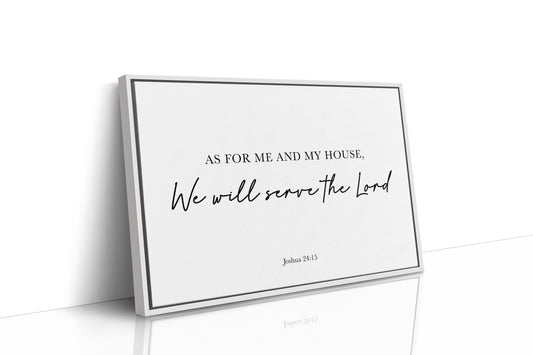 Sacred Declaration In Elegant Typography