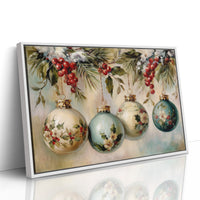 Vintage Ornaments Paint December's Story