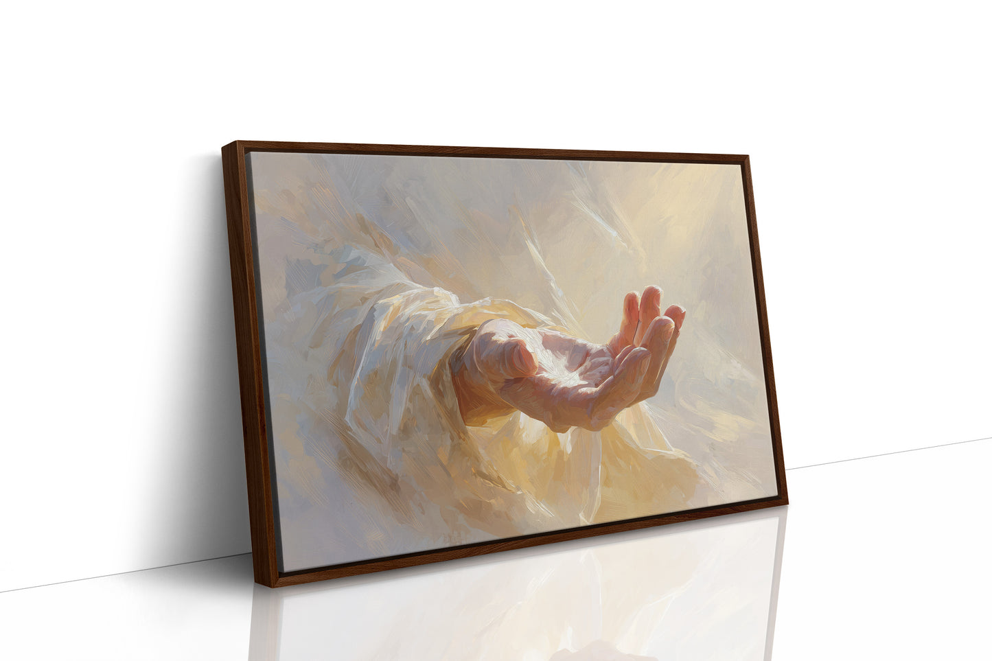 Open Palm In Golden Light