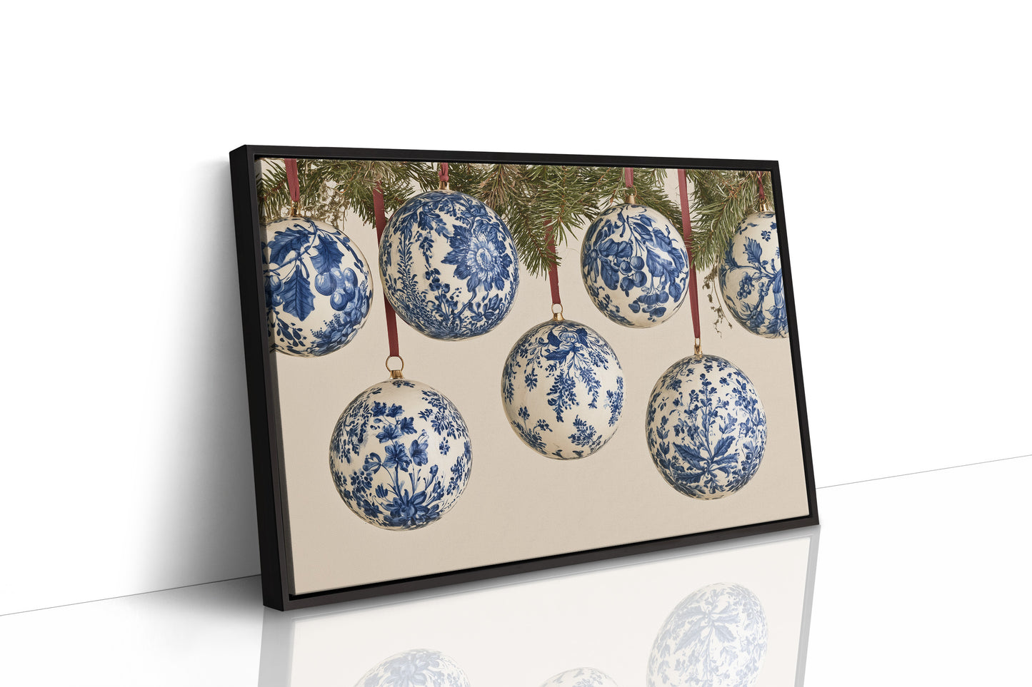 Blue Toile, Up Close